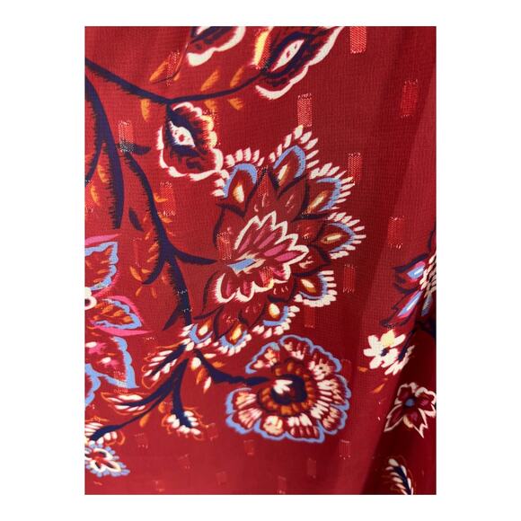 Vince Camuto dress Printed Fit Flare size 14 - Picture 4 of 8